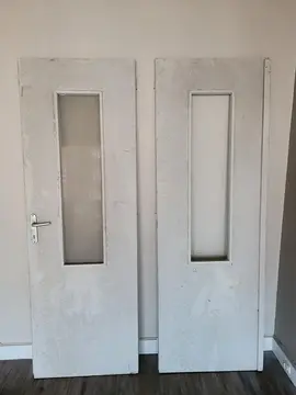 Double porte à retaper