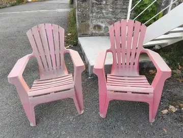 2 fauteuils de jardin