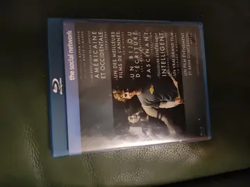 blu-ray DVD the social network.