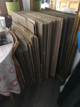 Dins cartons déménagements