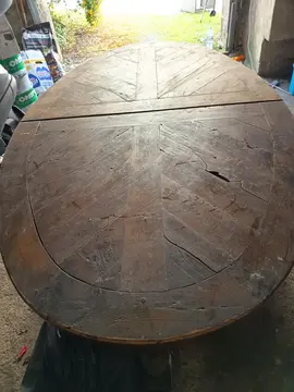 grande table bois massif des compagnons du devoir