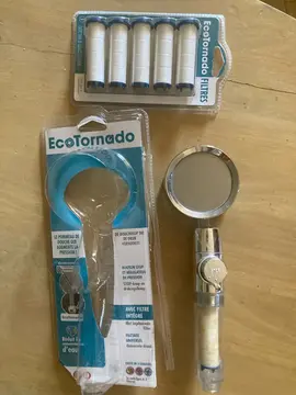 pommeau de douche filtrant