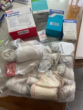 bandes de crêpe et bandes adhesives
