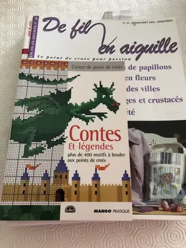 revues broderie points de croix