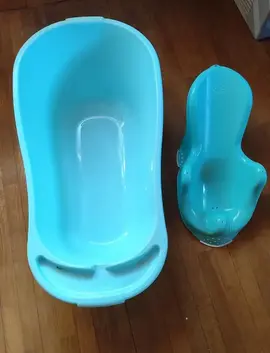 Ensemble baignoire + siège bain pour bébé