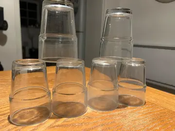 donne lot de 6 verres