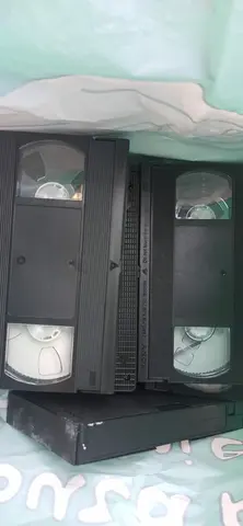 Vieilles cassettes vidéo VHS