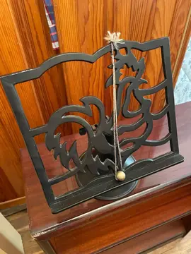 pupitre en fer forgé