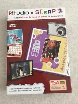 LOGICIEL DVD ROM POUR DU SCRAPBOOKING
