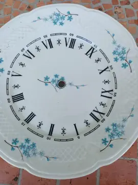 assiette pendule sans le mécanisme