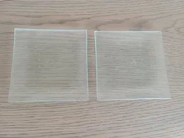 coupelles en verre