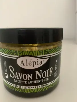 savon noir - fond de pot - date dépassée