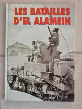 Livre "Les batailles d'El Alamein"