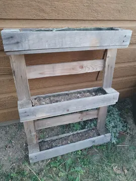 jardinière en palette