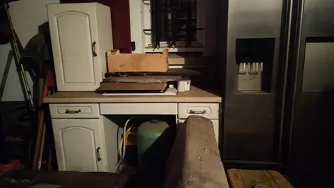 meuble cuisine et plaque de cuisson gaz
