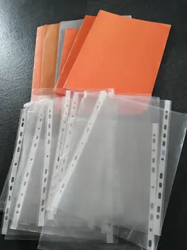 Pochettes plastiques
