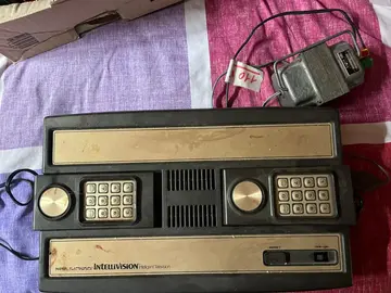 Console de Jeu Vidéo Vintage MATTEL INTELLIVISION avec 8 jeux