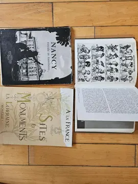 Trois vieux livres sur la Lorraine