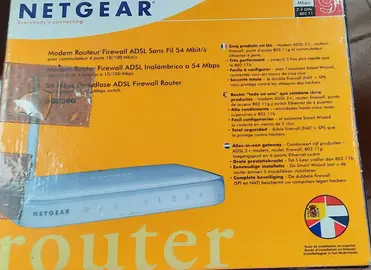 Routeur NetGear Modem Routeur ADSL Wifi 54Mbits/s
