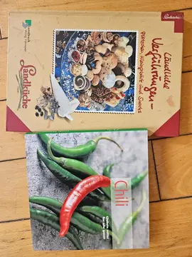 Deux livres de recettes en allemand
