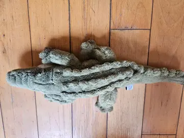 Peluche crocodile