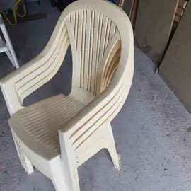 4 chaises jardin