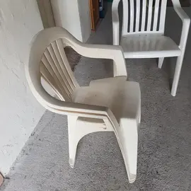 2 chaises jardin
