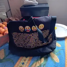 sac bandoulière smiley