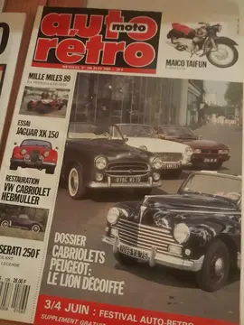 revues auto rétro une centaine