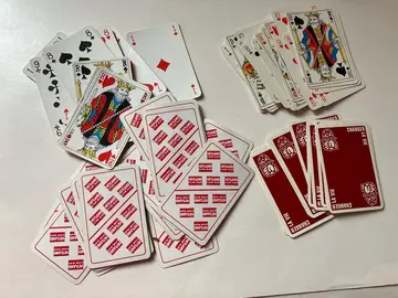 jeux de cartes publicitaires
