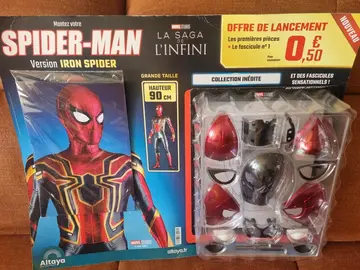 Tête de spiderman à monter