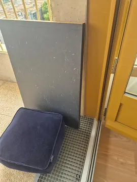 pouf+ planche