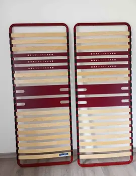 Lot de 2 cadres à lattes Bultex