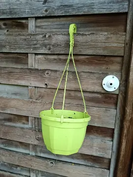 Pot fleur plastique