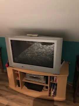 télévision cathodique