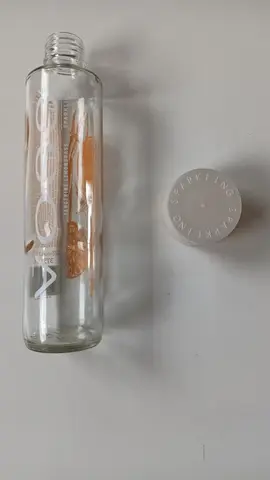 Bouteille en verre avec couvercle