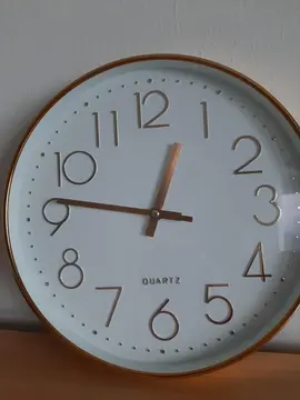 Horloge dorée