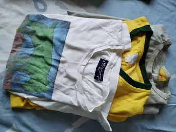 3 tee-shirts M