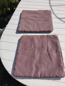 2 taies pour coussins canapé