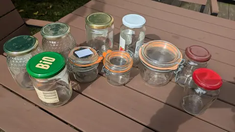 Lot de 10 bocaux en très bon état