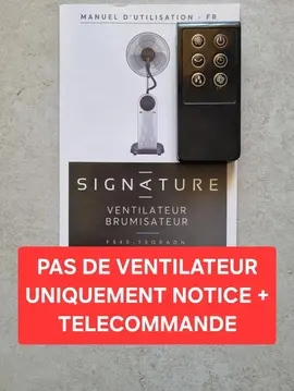 Notice + télécommande