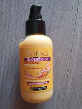 crème sérum boucles