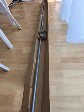 Kit de tringle à rideaux longueur 120 à 210 cm