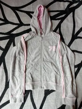 Veste capuche velour 12 ans