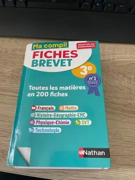 Fiches de révision Brevet des Collèges