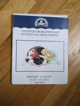 kit de broderie au point de croix