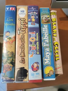cassette vidéo dessin animé