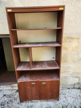 étagère en bois