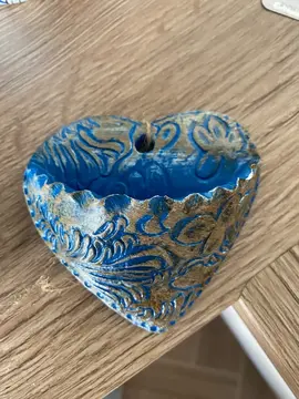 coeur vide poche à suspendre