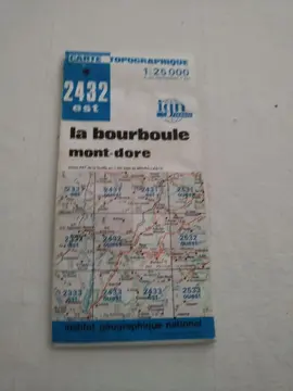 carte IGN 2432